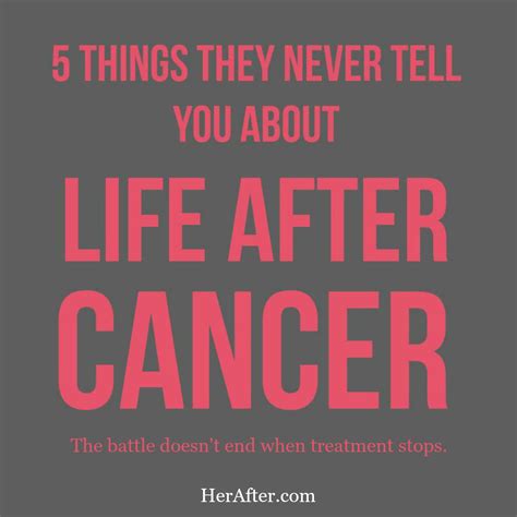 Can life be normal after cancer?