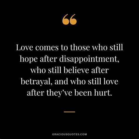 Can love come back after betrayal?