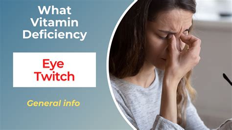 Can low B12 cause eye twitching?