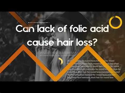 Can low folic acid cause hair loss?
