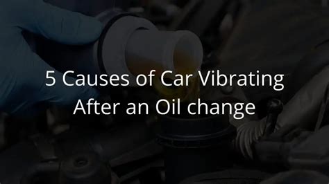 Can low oil make car shake?