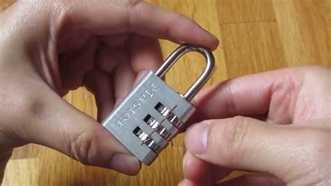 Can master locks be reset?