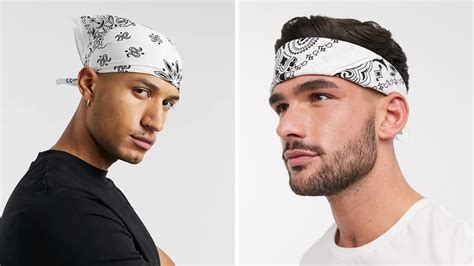 Can men wear bandanas?