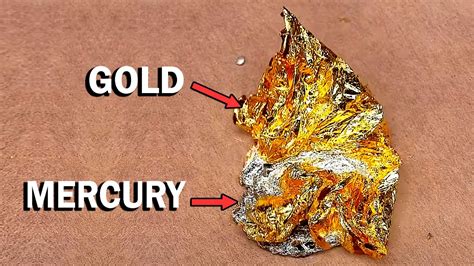 Can mercury destroy gold?