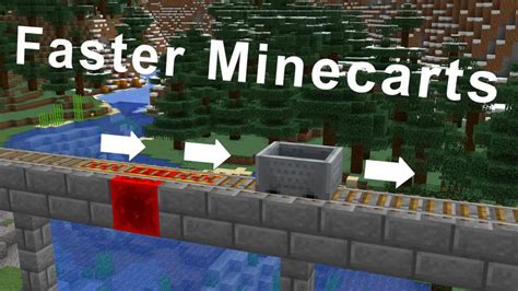 Can minecarts go faster?