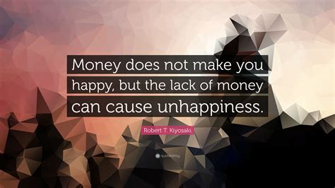 Can money cause unhappiness?