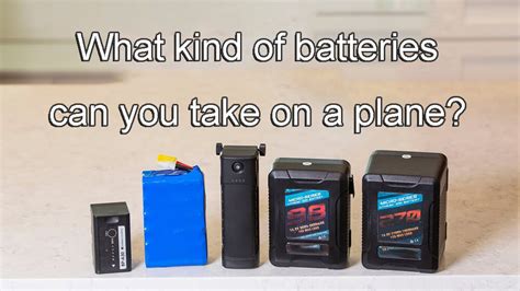 Can movers take batteries?