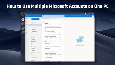 Can multiple Microsoft accounts be on one computer?