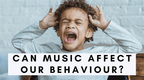 Can music negatively affect behavior?