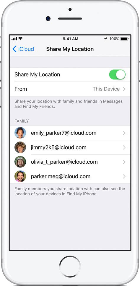 Can my family see my iCloud drive?