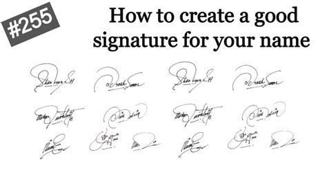 Can my signature be my middle name?