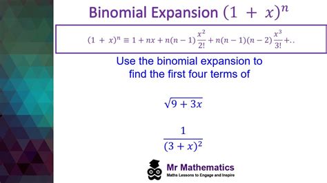 Can n be negative in binomial expansion?