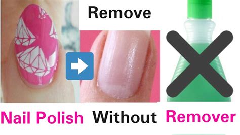 Can nail polish be removed easily?