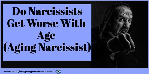 Can narcissism get better with age?
