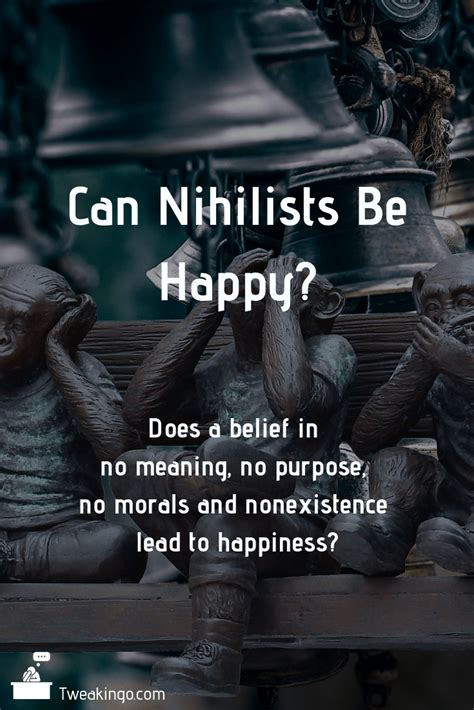 Can nihilists be happy?