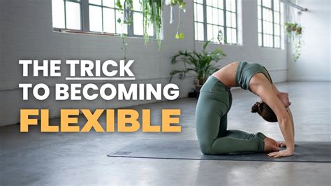 Can non flexible people become flexible?