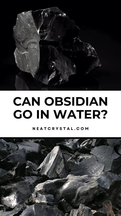 Can obsidian go in salt?