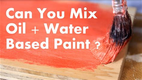 Can oil paint be reactivated with water?