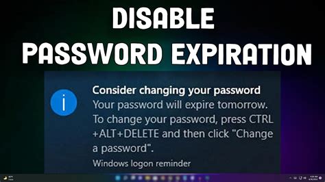 Can passwords expire?