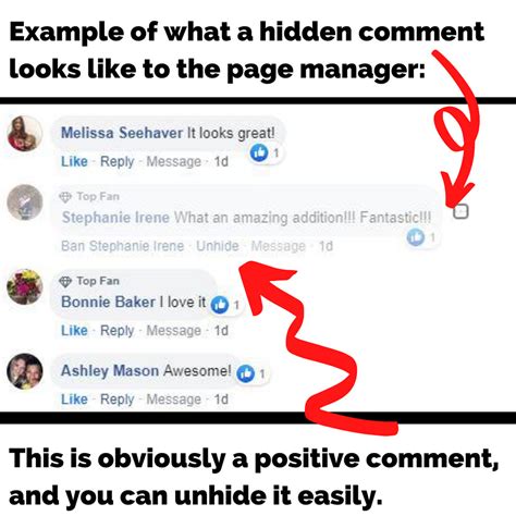 Can people see hidden comments?