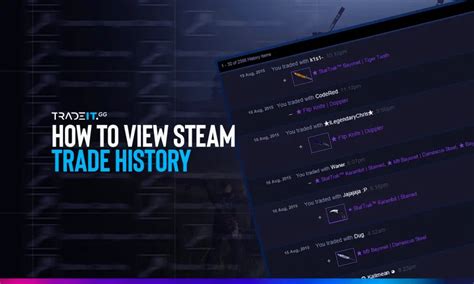 Can people see your trade history Steam?