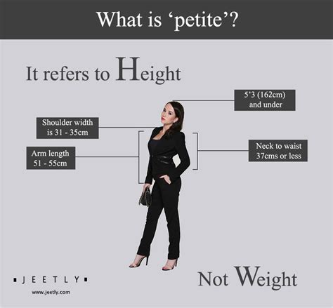 Can petite mean skinny?