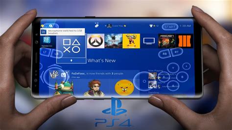 Can phones emulate PS4?