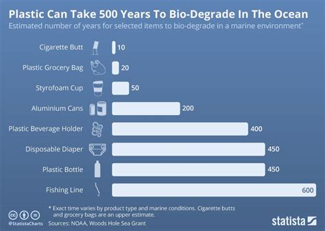 Can plastic take 500 years?
