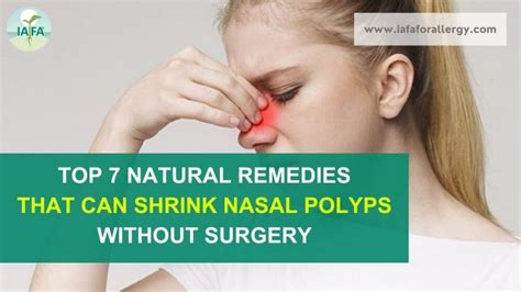 Can polyps shrink naturally?