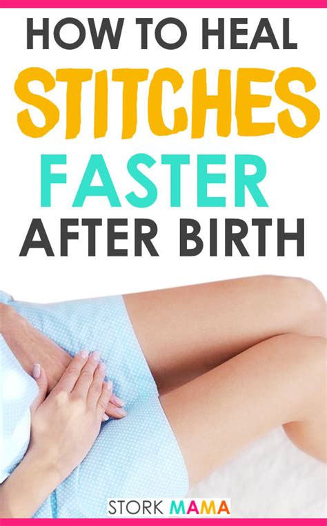 Can pooping rip stitches after birth?