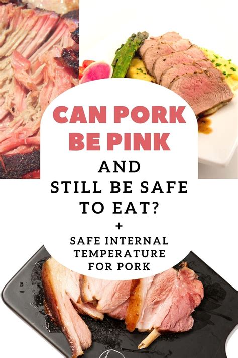 Can pork be 165 but still pink?