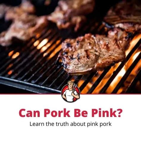 Can pork be pink pregnant?