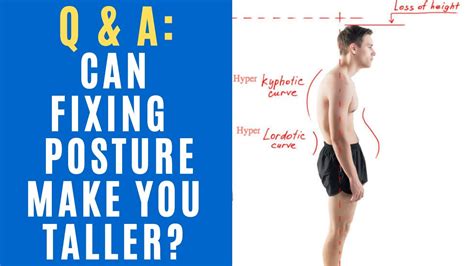 Can posture make you taller?