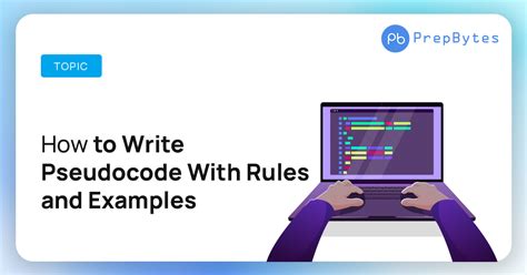Can programs be written without pseudocode?