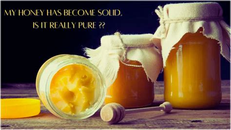 Can pure honey solidify?