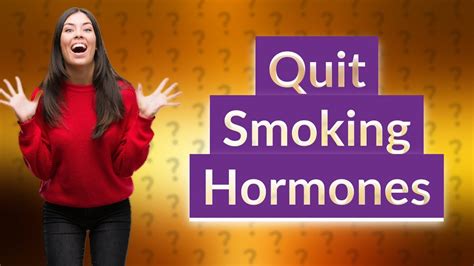 Can quitting smoking change your hormones?