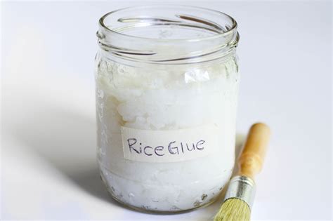 Can rice make glue?