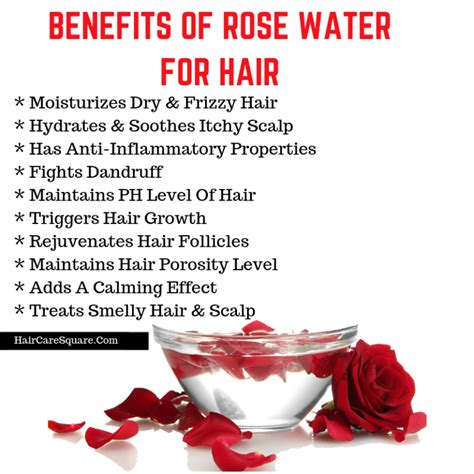 Can rose water dry your hair?