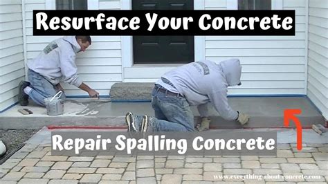 Can salt damage concrete be repaired?