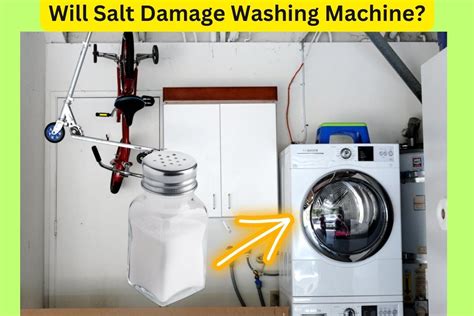 Can salt damage washing machine?