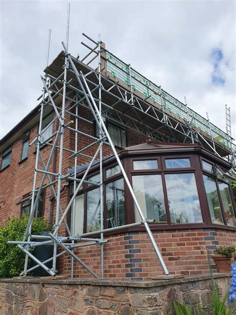 Can scaffolding block windows?