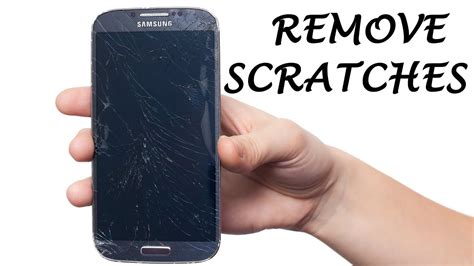 Can scratches be removed from phone screen?