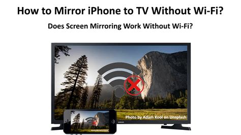 Can screen mirroring be done without Wi-Fi?
