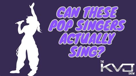 Can singers actually sing?
