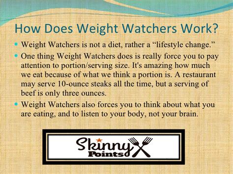 Can skinny people do Weight Watchers?