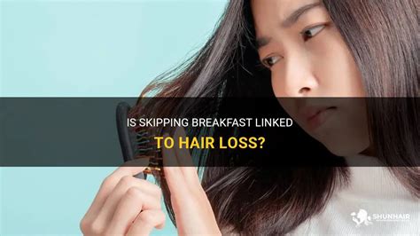 Can skipping lunch cause hair loss?