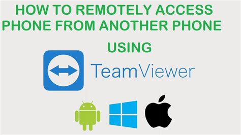 Can someone access my phone after uninstalling TeamViewer?