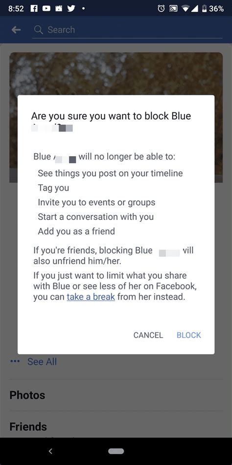 Can someone block multiple accounts on Facebook?