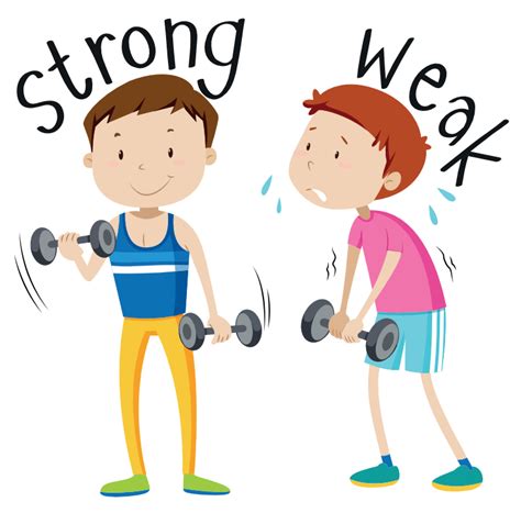 Can someone look strong but be weak?