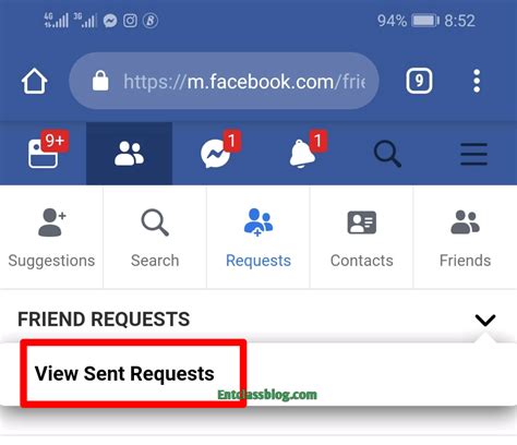 Can someone see if you cancel a friend request on Facebook?